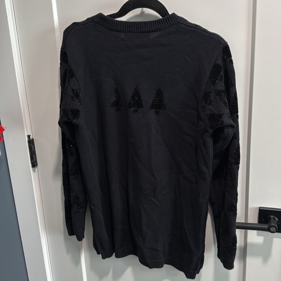 Marisa Christina Vintage Christmas Tree Sweater Black - Picture 8 of 9